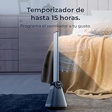 Ventilador de torre EnergySilence 9890 Skyline Bladeless Dark
