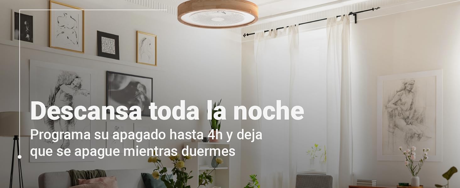 aigostar todolampara faro fabrilamp Esparta orbegozo ventilador techo luz mando remoto silencioso