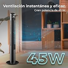 ventiladores; ventilador silencioso; cecotec; ventiladores de pie; ventilador torre; EnergySilence