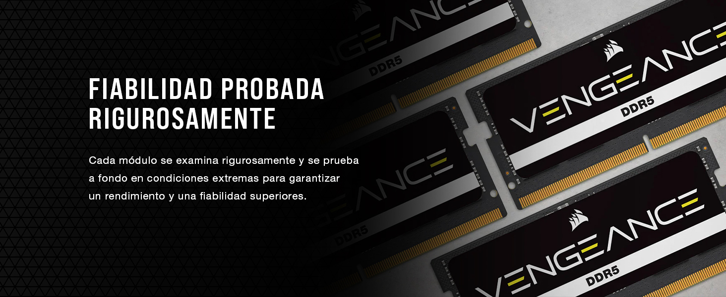Fiabilidad rigurosamente probada, sodimm ddr5, ram ddr5, ddr5