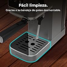 Cecotec Cafetera express Cafelizzia ColdBrew.
