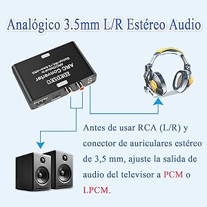 HDMI ARC Audio Extractor Convertidor