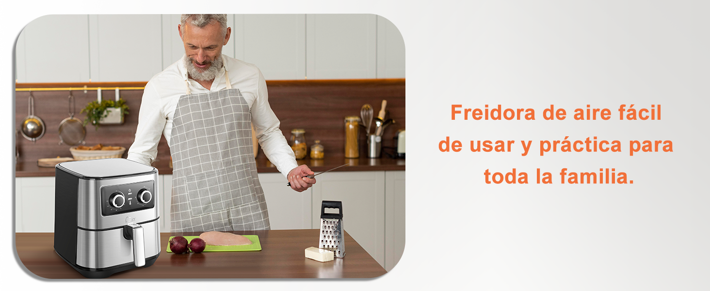 Freidora sin Aceite 5.5L