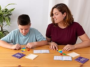 Con este tangram kids, los niños desarrollarán su orientación espacial y la psicomotricidad fina