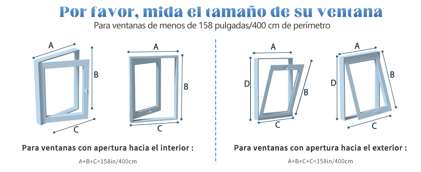 Sellador de ventanas para aparatos de aire acondicionado móviles