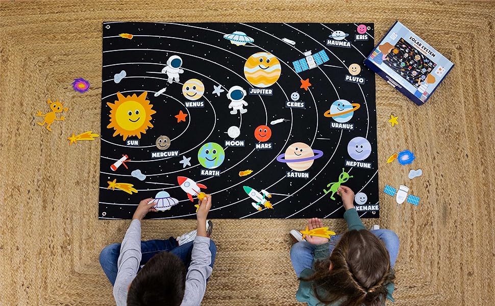 Juguete educativo del sistema solar y el universo