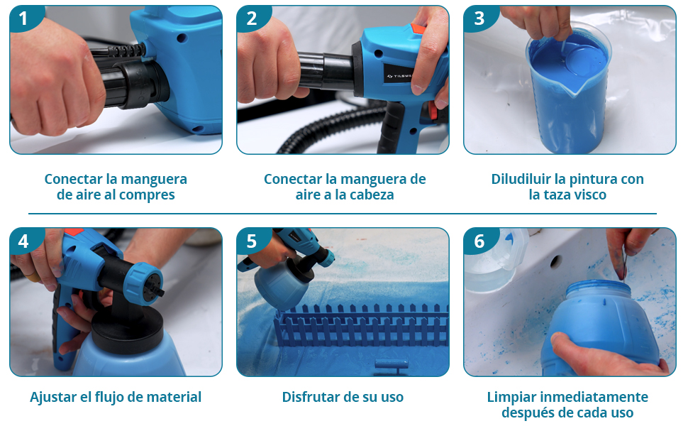 Pistola de Pintura 800W