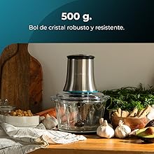 Picadora ChopBeat 2000 Vindaloo Glass