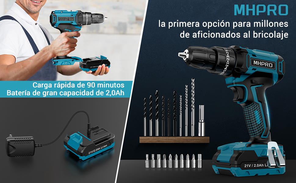 Taladro Percutor a Bateria