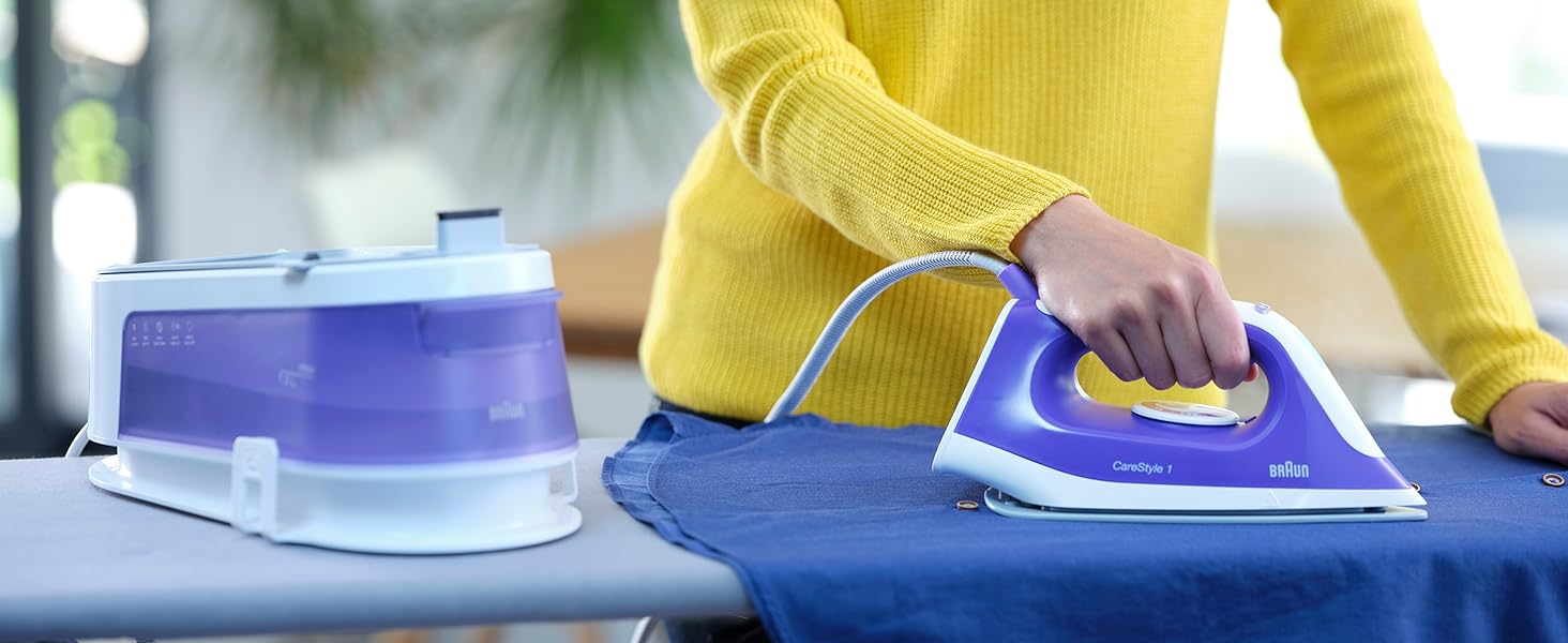 carestyle 1, centro de planchado, braun