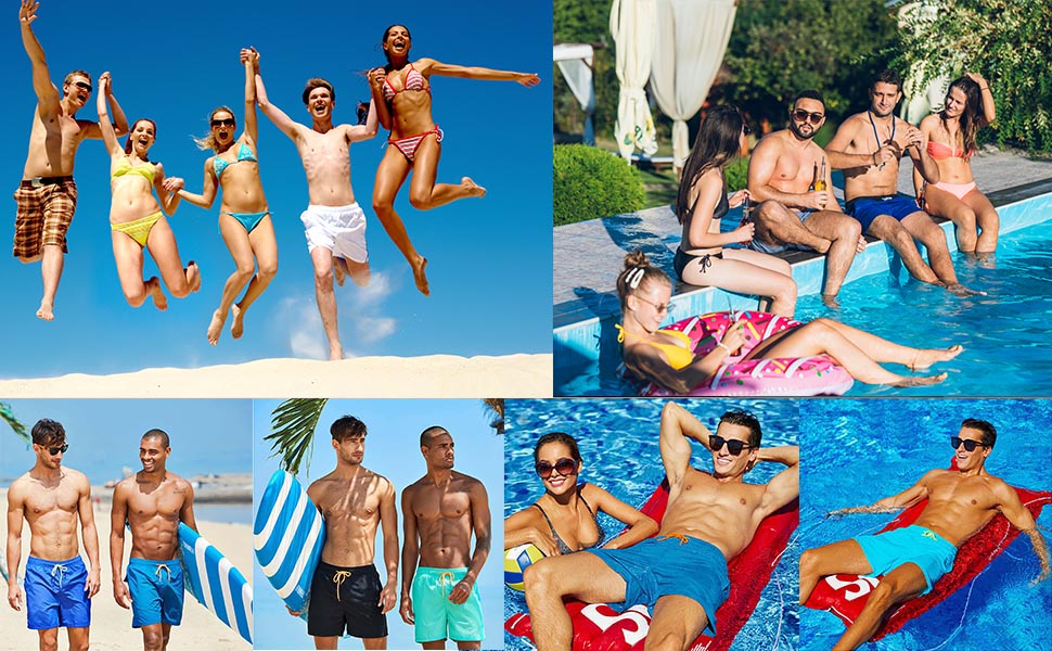 JustSun Bañador Hombre Corto