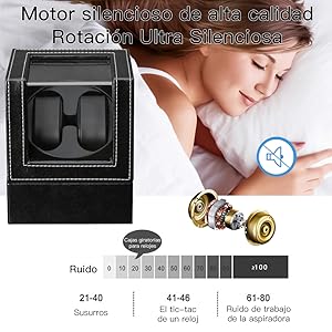 Cajas giratorias para relojes