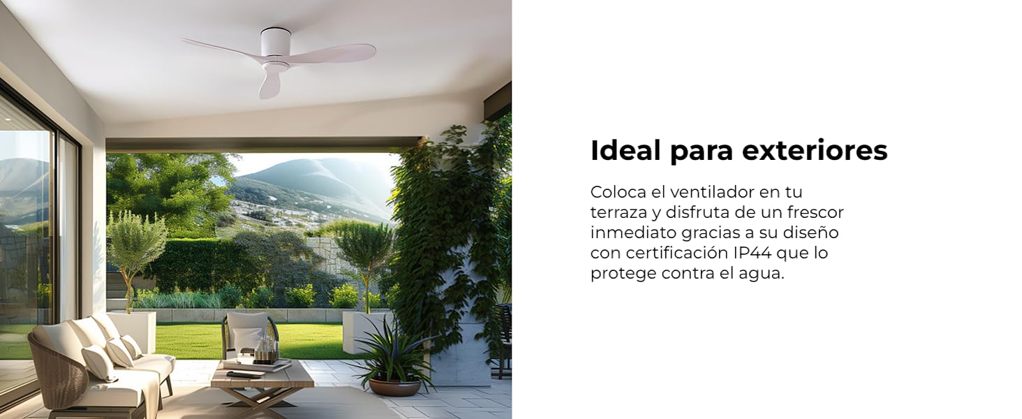 ventiladores de techo; ventiladores de techo con luz; lampara cecotec; EnergySilence Aero 570