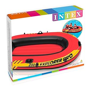 barcos hinchables, barcas Intex, barcos hinchables con remos, Explorer Pro Intex, lancha hinchable