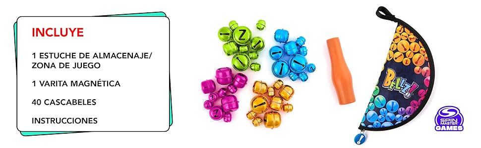 Juego de mesa para niños y adultos, juego de mesa niños 6 años, juego mesa Bellz