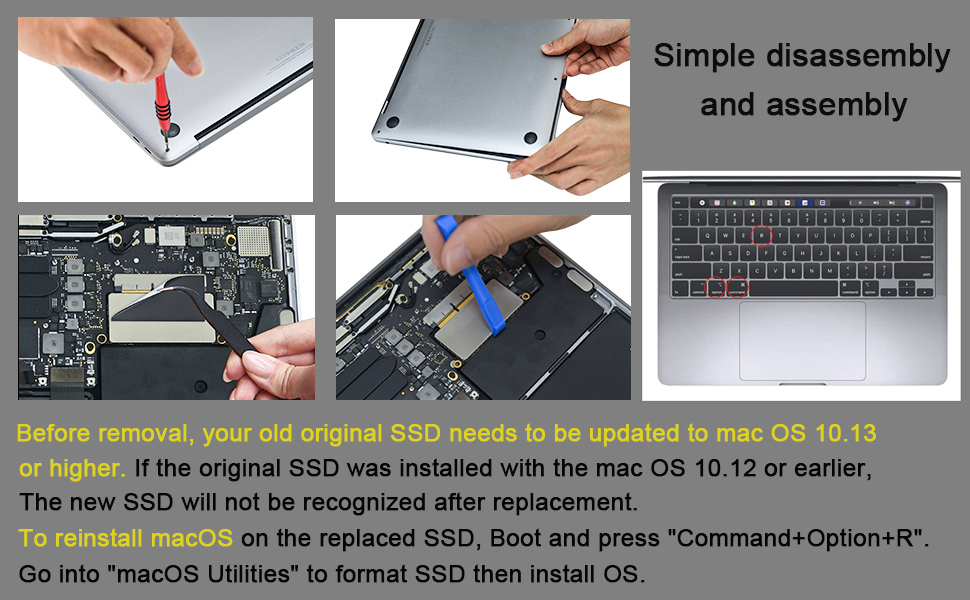 NVMe SSD for MacBook