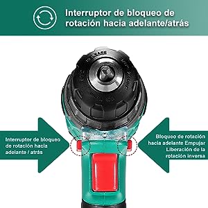 aladro Atornillador Batería 12V