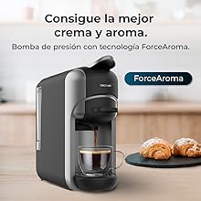 cafetera; cafetera cecotec; cafetera de capsulas; cafetera express; FreeStyle Compact