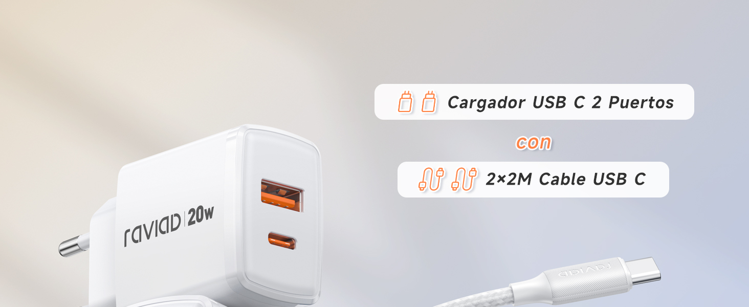 Cargador USB C