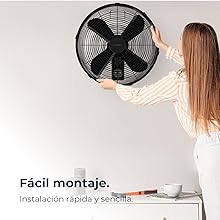 ventilador de pared; ventilador pared; ventilador cecotec; fan; ventilador silencioso; EnergySilence