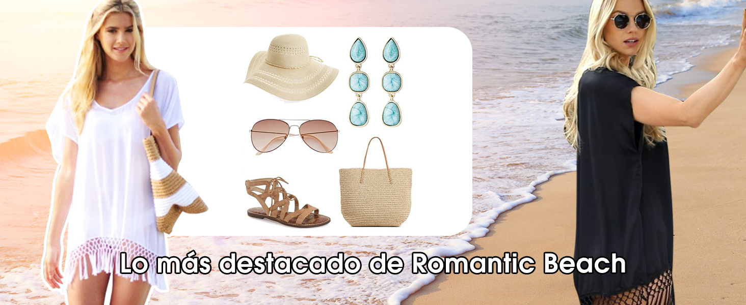 vestido playa mujer