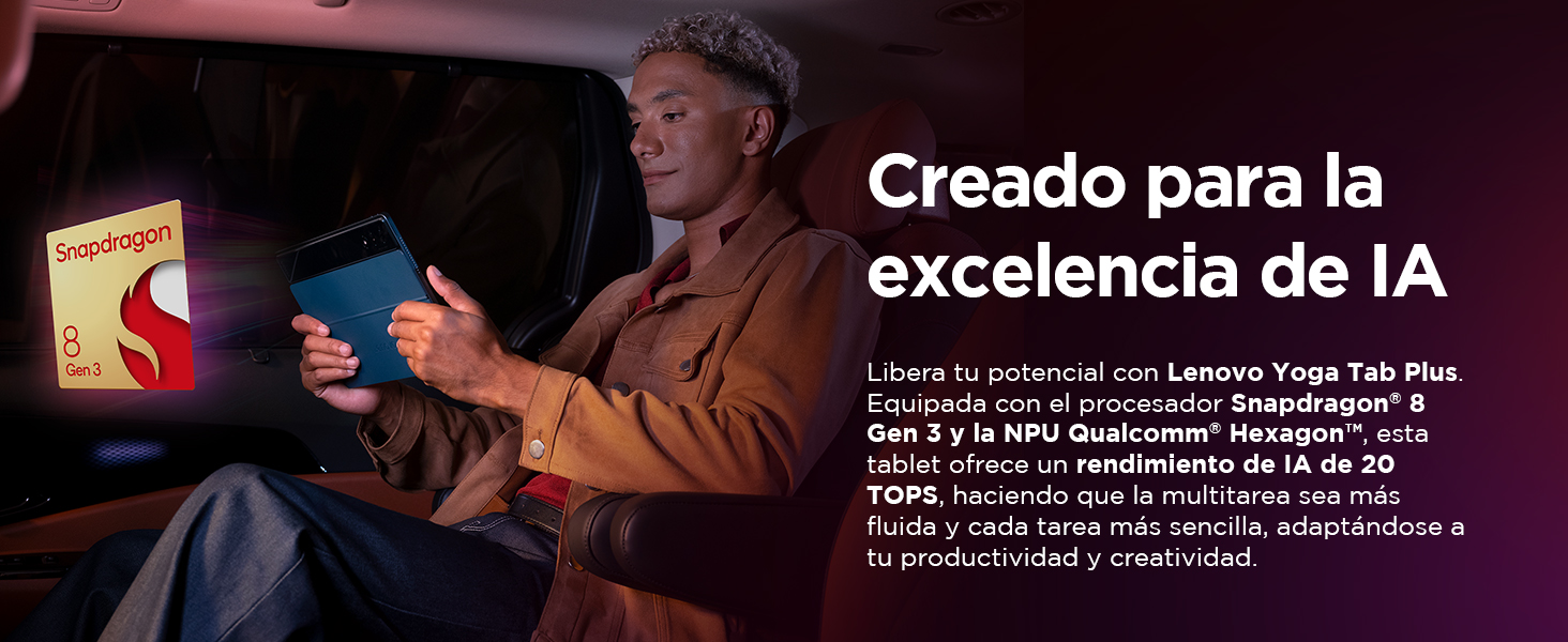 Lenovo Yoga Tab Plus-Imagen tablet y procesador