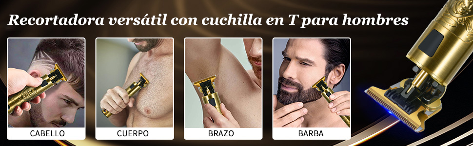 Cortadoras de pelo,Cortapelos Eléctrico Profesional, Cortapelos Para Hombres Inalámbrica
