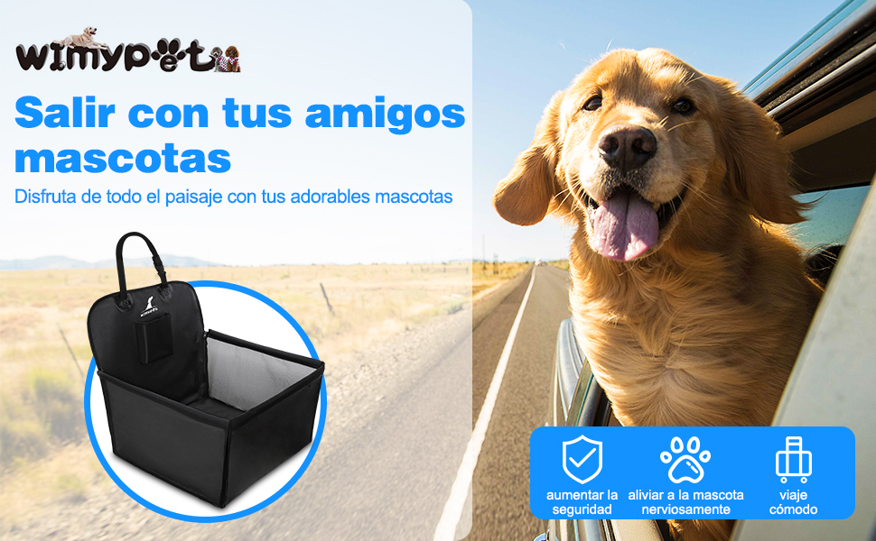 Asiento de Coche para Mascota