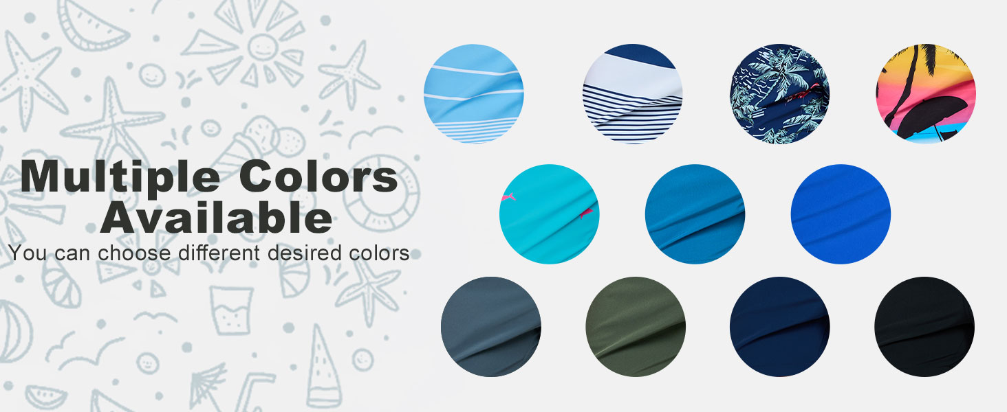 Una variedad de colores para elegir