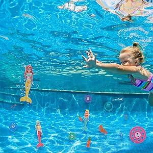 Anillo de buceo para juego submarino y entrenamiento de buceo de niños