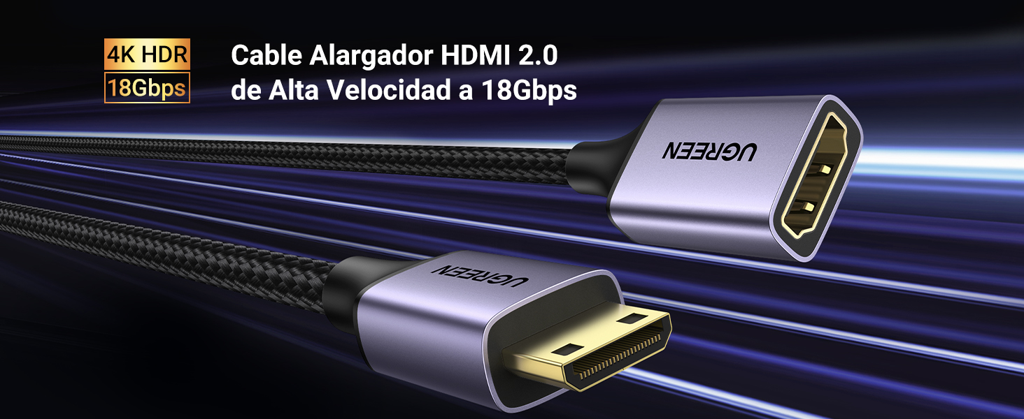 Adaptador Mini HDMI a HDMI