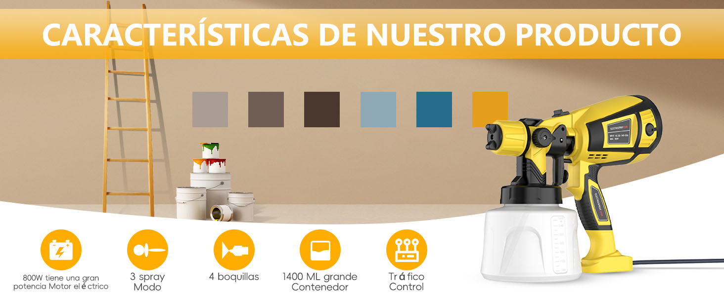 Pulverizador de pintura