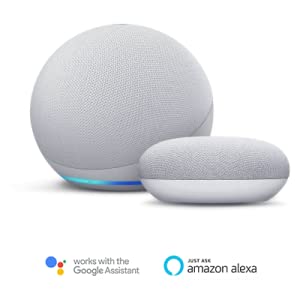 Control de voz con Alexa y Google Assistant.