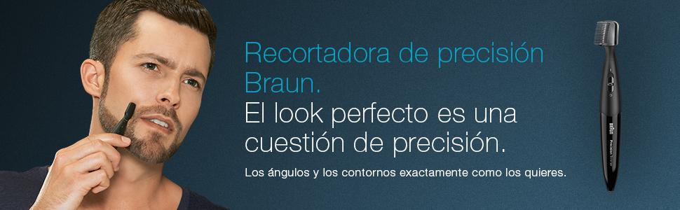 Recortadora de precisión Braun PT5010 para recortar la barba de forma precisa