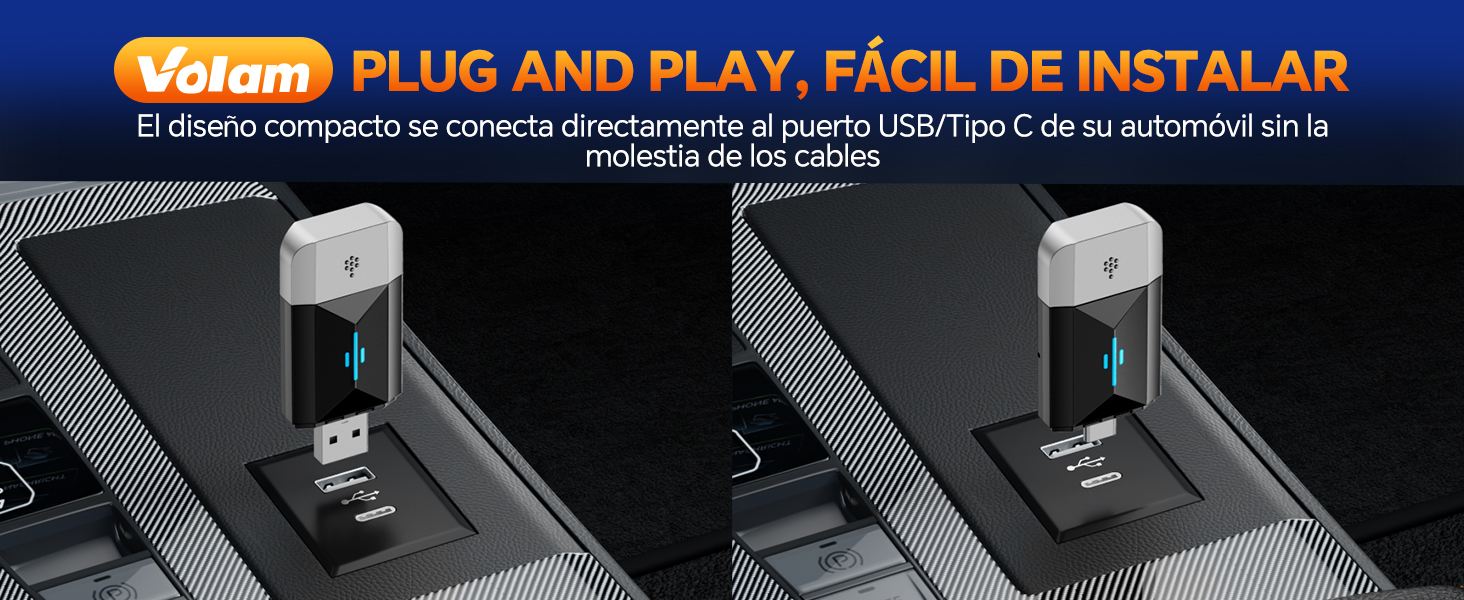 wireless apple carplay android auto adapter box