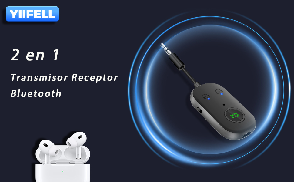 Transmisor Receptor Bluetooth 5.3 Adaptadores
