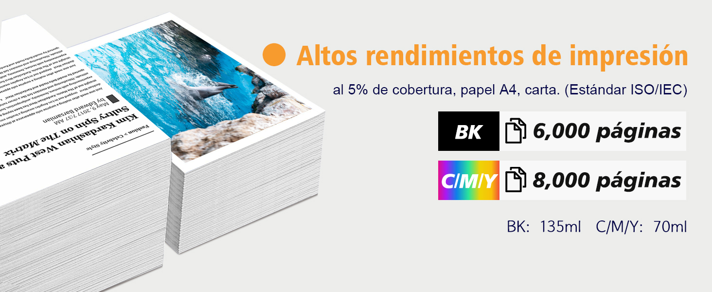 Wireless 419 1VV24AE 1VU26AE 1VU27AE 1VU28AE Impresora Cartucho de Tinta Compatible ink Cartridge