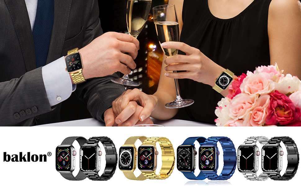 correa apple watch 2 atascado oro regalo