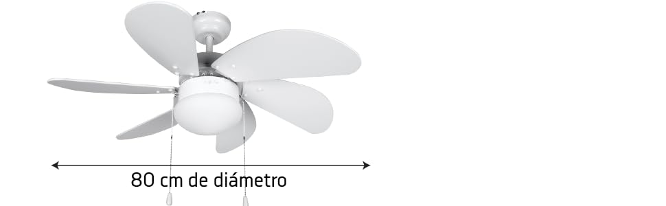 ventilador de techo con luz y mando, ventilador de techo barato, ventilador de techo silencioso